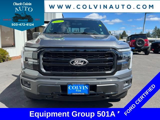 Certified 2025 Ford F150 Lariat w/ Bed Utility Package AWD/4WD image 4