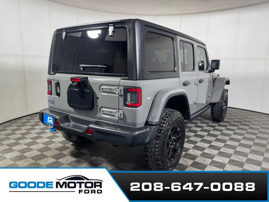 Used 2023 Jeep Wrangler Unlimited Rubicon 4xe w/ Steel Bumper Group AWD/4WD image 7