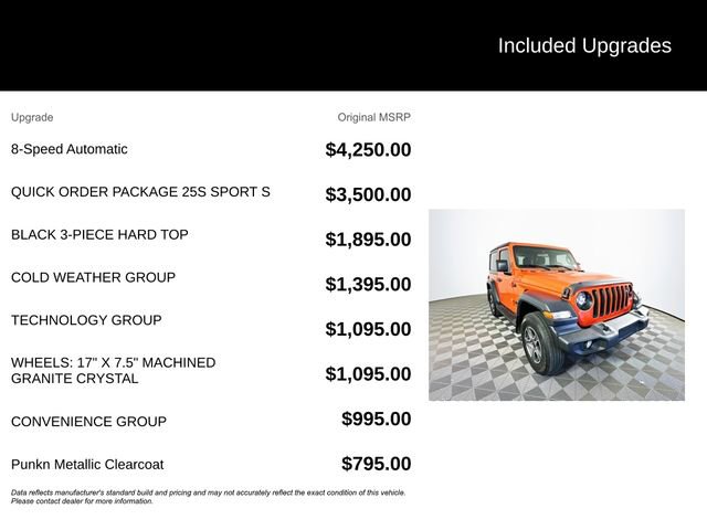 Used 2023 Jeep Wrangler Sport AWD/4WD image 6