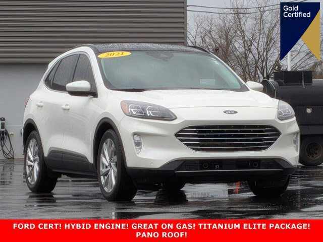 Certified 2021 Ford Escape Titanium w/ Titanium Elite Package FWD image 1