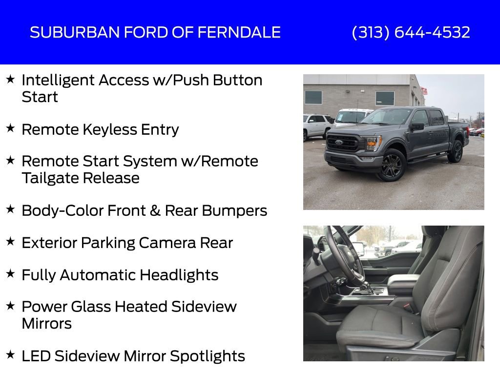 Certified 2022 Ford F150 XLT w/ Equipment Group 302A High image 21