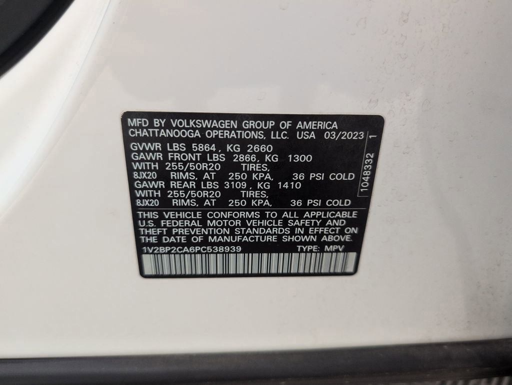 Used 2023 Volkswagen Atlas SEL AWD/4WD image 42
