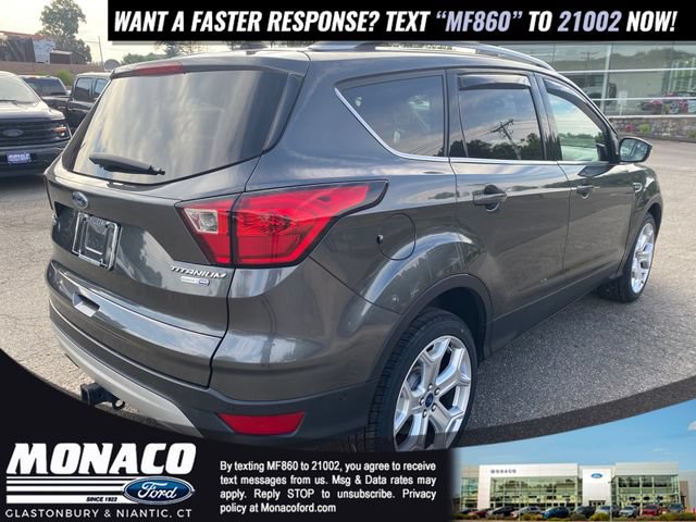 Certified 2019 Ford Escape Titanium w/ U9j03 - Titanium Tow Package AWD/4WD image 8