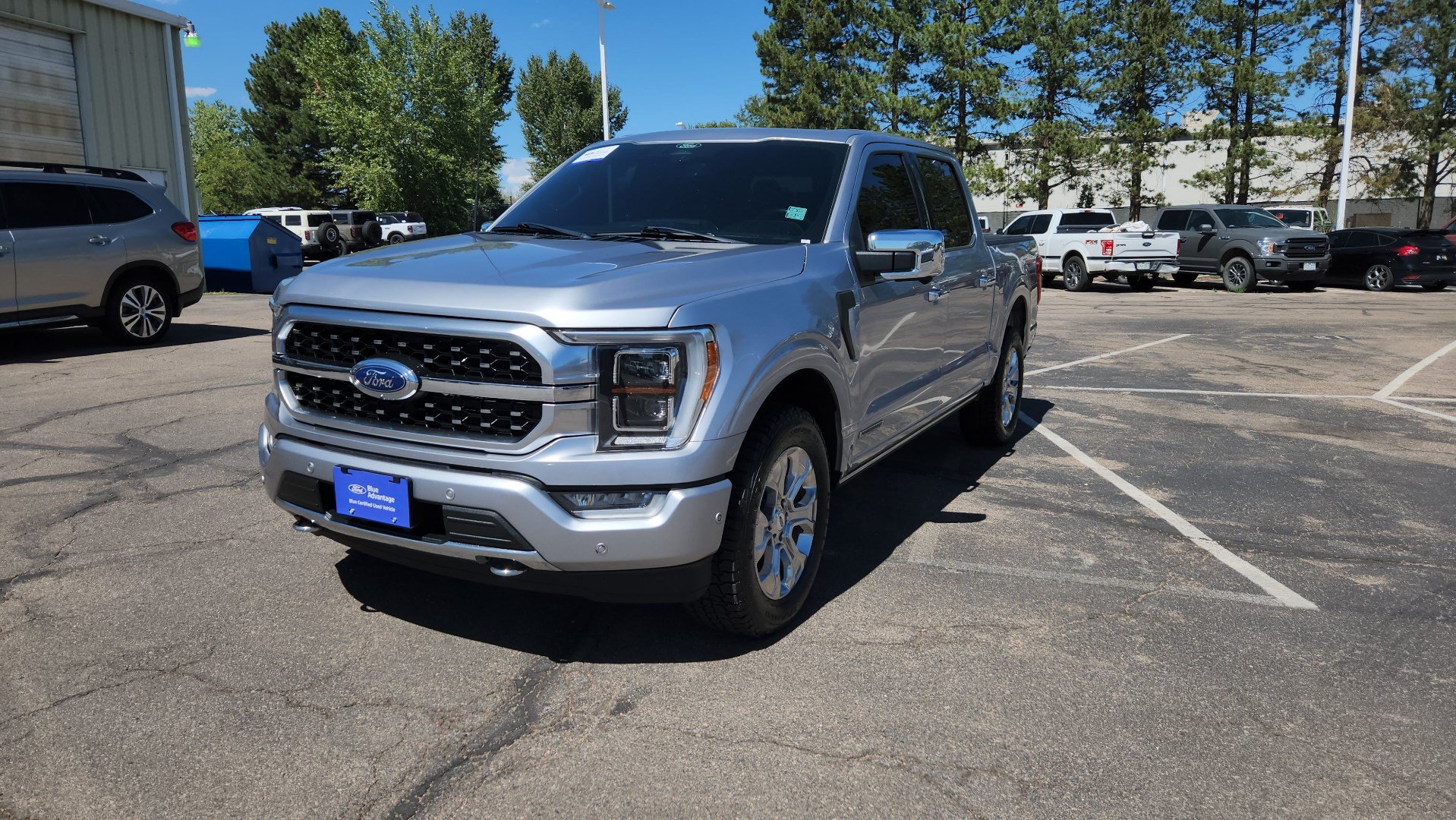 Certified 2022 Ford F150 Platinum w/ Equipment Group 701A High AWD/4WD image 3