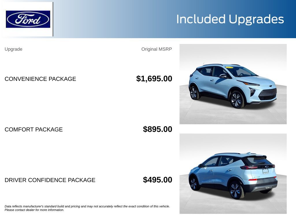 Used 2023 Chevrolet Bolt EUV LT w/ Convenience Package FWD image 11