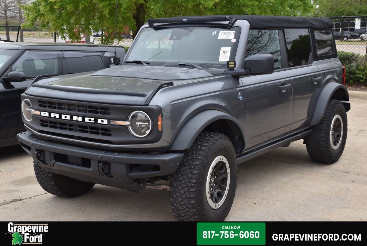 Certified 2021 Ford Bronco Black Diamond w/ Sasquatch Package