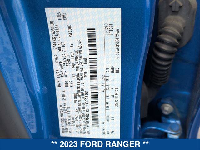 Certified 2023 Ford Ranger XLT w/ Equipment Group 301A Mid RWD image 23