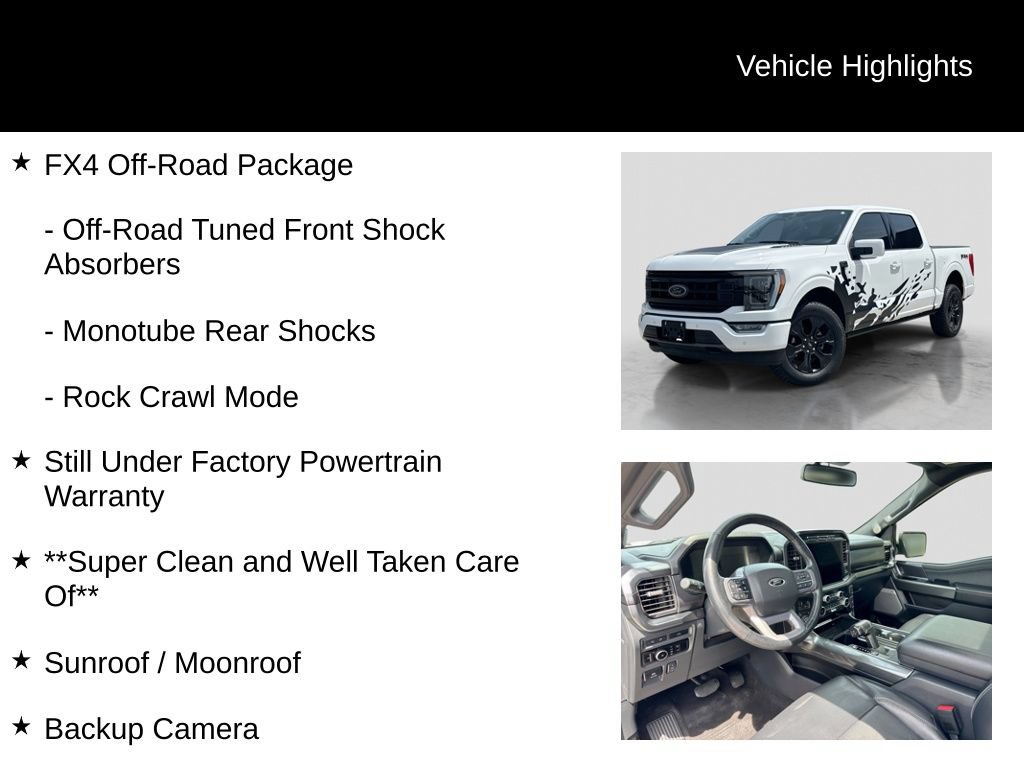 Certified 2023 Ford F150 Lariat w/ Equipment Group 502A High AWD/4WD image 17