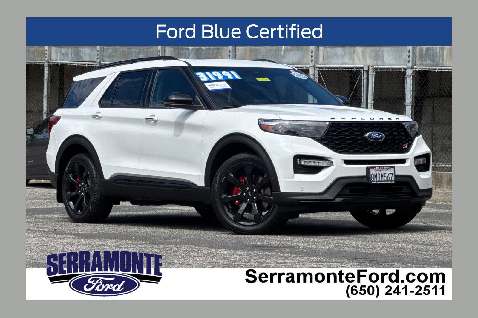 Certified 2020 Ford Explorer ST w/ ST Street Pack