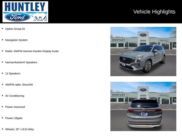 Used 2023 Hyundai Santa Fe Calligraphy AWD/4WD image 2