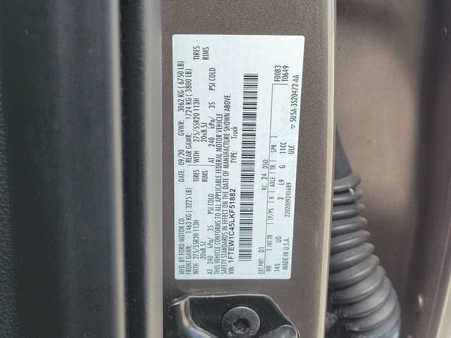 Certified 2020 Ford F150 XLT w/ Equipment Group 302A Luxury RWD image 35