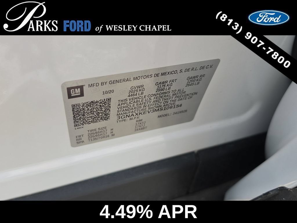 Used 2021 Chevrolet Equinox LT FWD image 33