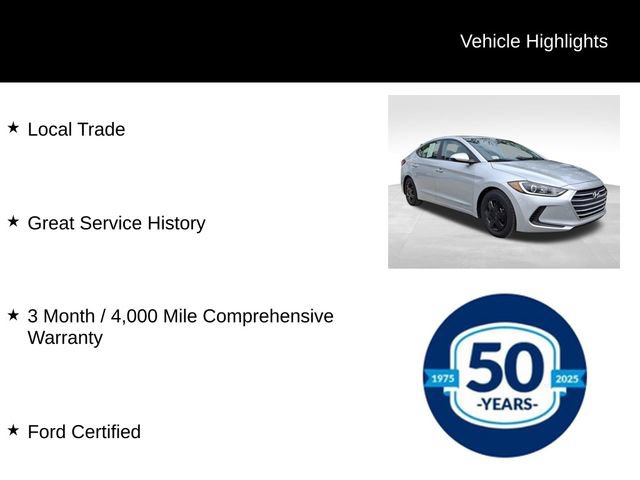 Used 2017 Hyundai Elantra SE w/ Cargo Package FWD image 7
