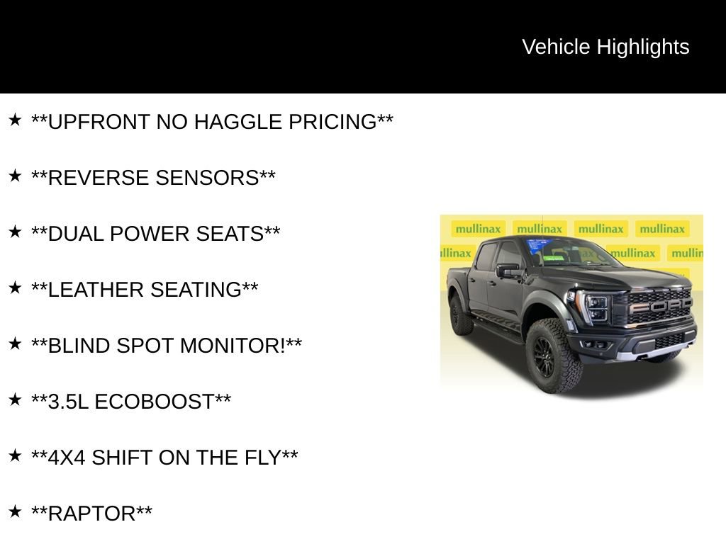 Certified 2023 Ford F150 Raptor image 12