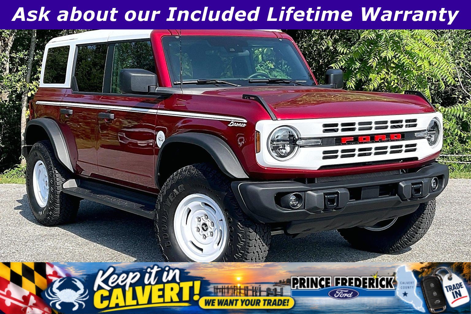 Certified 2026 Ford Bronco Heritage Edition