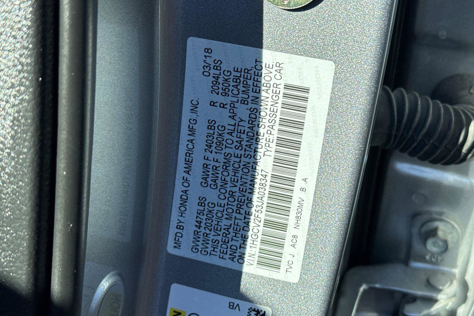 Used 2018 Honda Accord EX-L image 35