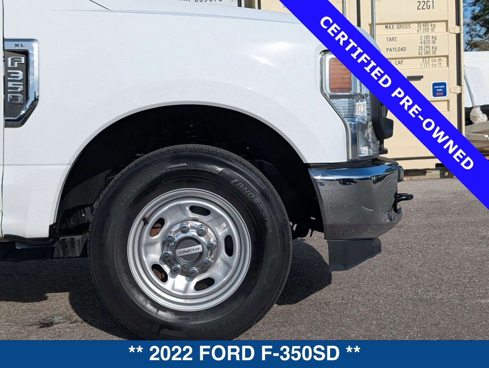 Certified 2022 Ford F350 XL w/ XL Value Package RWD image 12