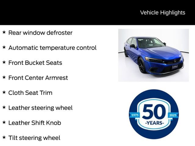 Used 2023 Honda Civic Sport image 10