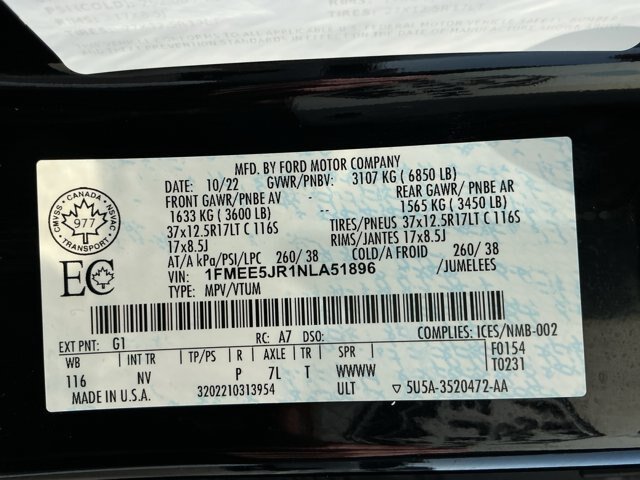 Certified 2022 Ford Bronco Raptor AWD/4WD image 17