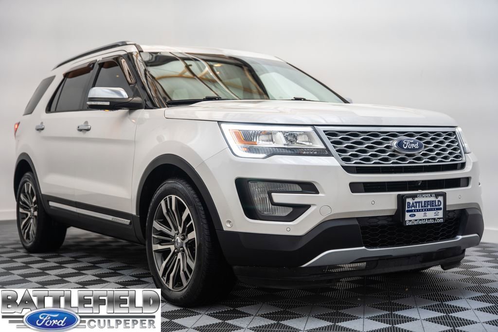 Certified 2017 Ford Explorer Platinum
