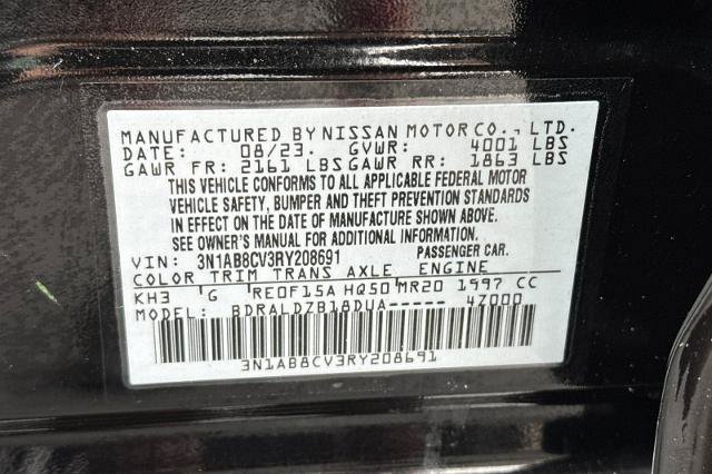 Used 2024 Nissan Sentra SV w/ Trunk Package FWD image 34