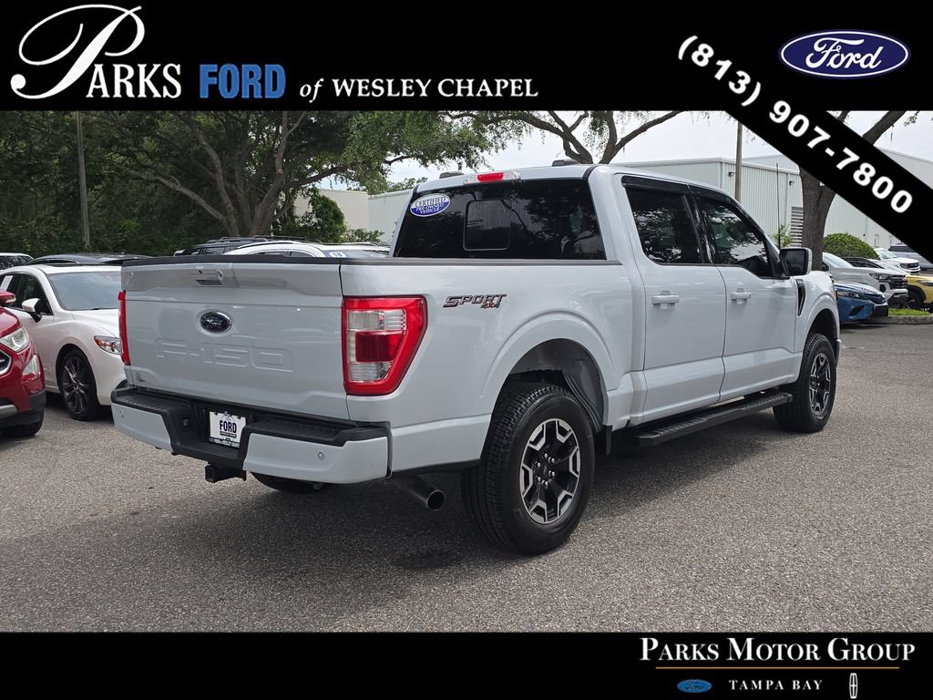 Certified 2021 Ford F150 Lariat w/ Equipment Group 502A High AWD/4WD image 4