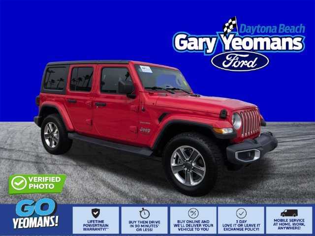 Used 2020 Jeep Wrangler Unlimited Sahara