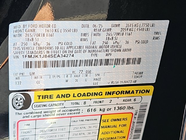 Certified 2025 Ford Expedition Max Active AWD/4WD image 41