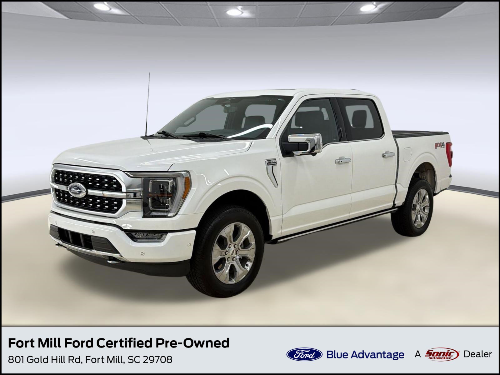 Certified 2023 Ford F150 Platinum w/ Equipment Group 701A High