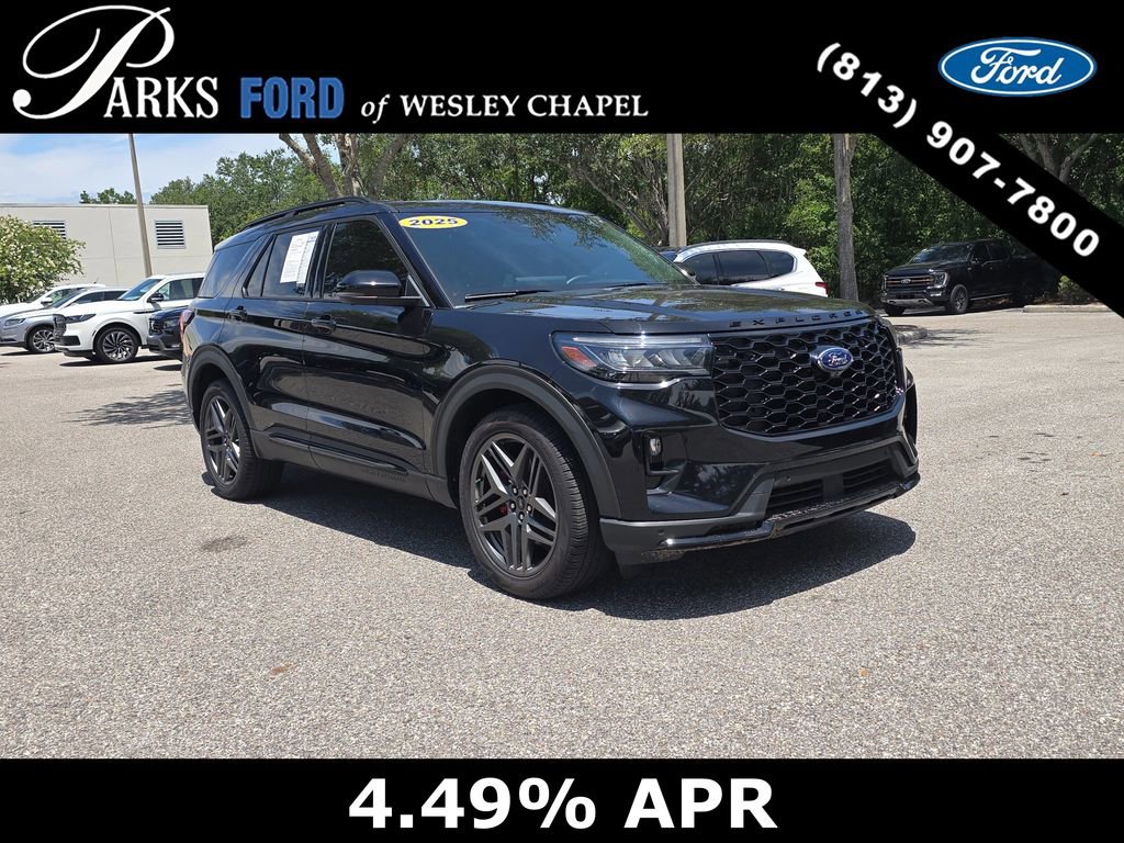 Certified 2025 Ford Explorer ST w/ Sun And Sound Package