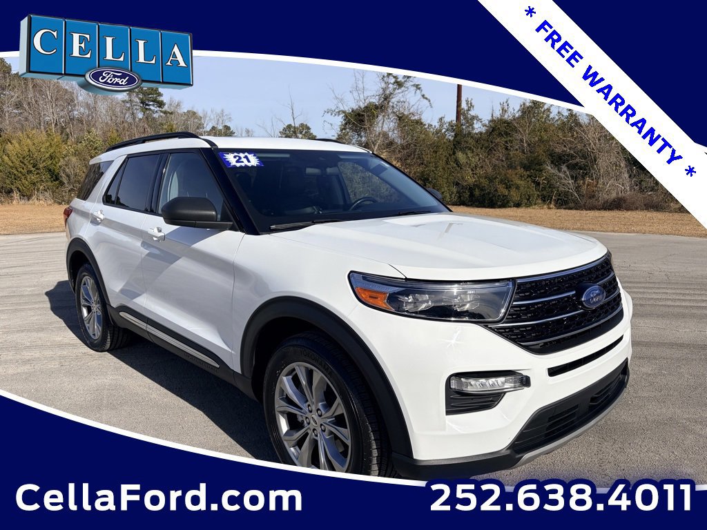 Certified 2021 Ford Explorer XLT w/ Equipment Group 202A image 4