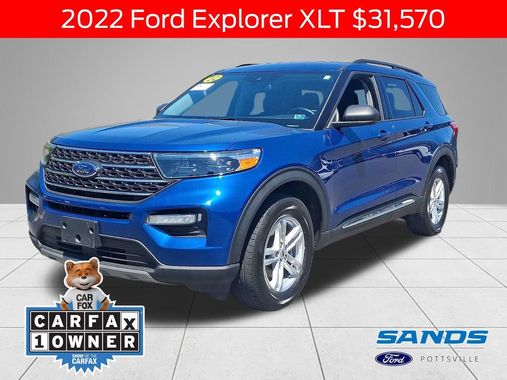 Certified 2022 Ford Explorer XLT w/ Equipment Group 202A