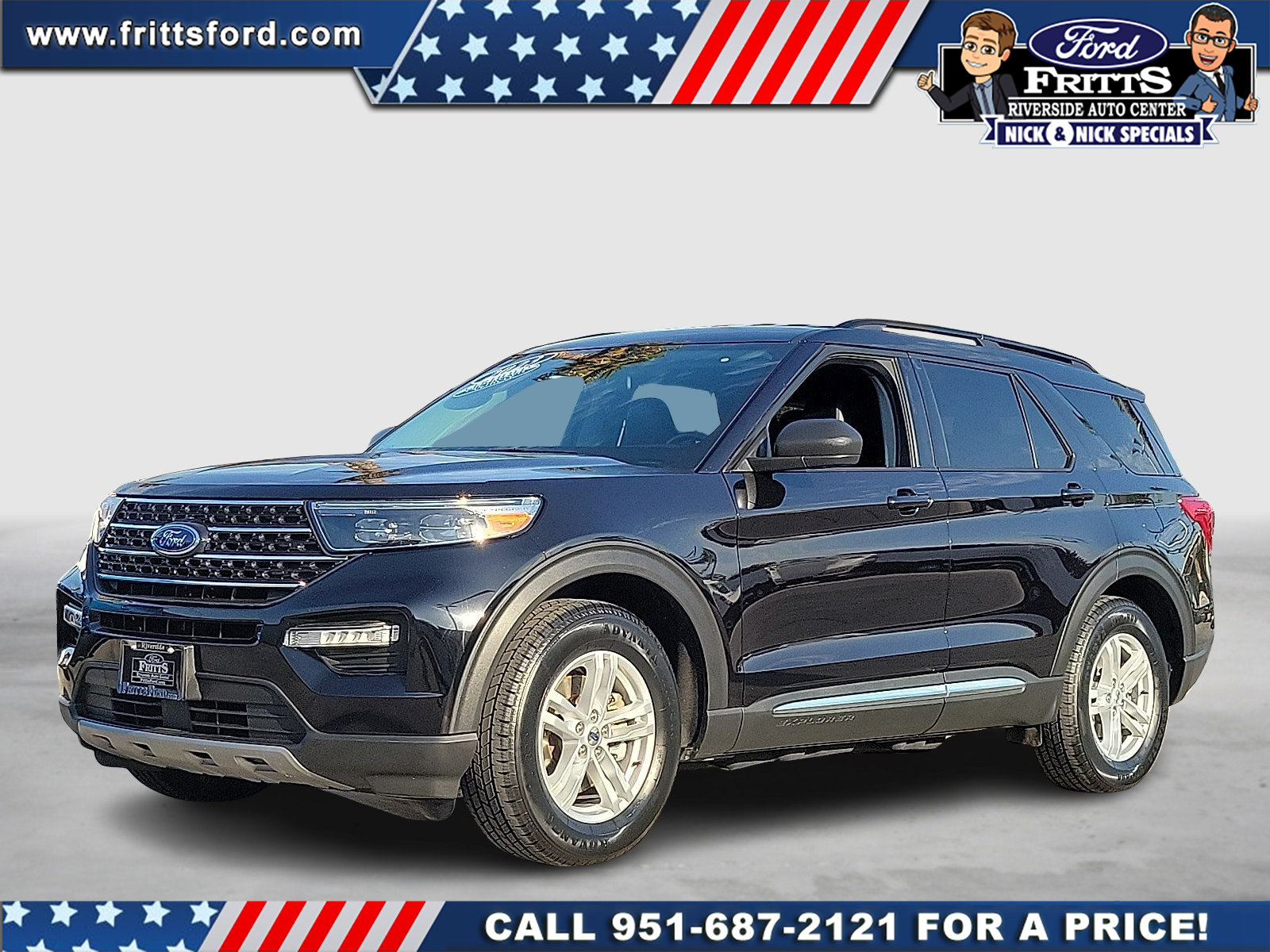 Certified 2023 Ford Explorer XLT w/ Equipment Group 202A RWD image 1