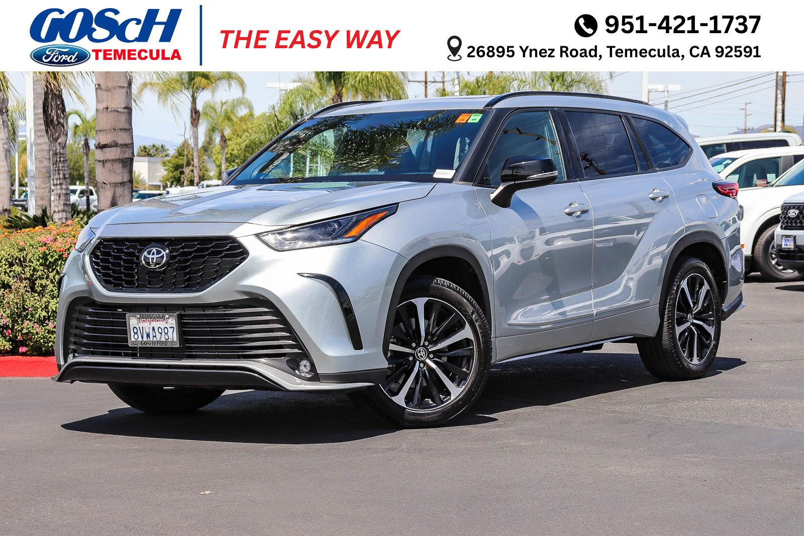Used 2021 Toyota Highlander XSE FWD image 1