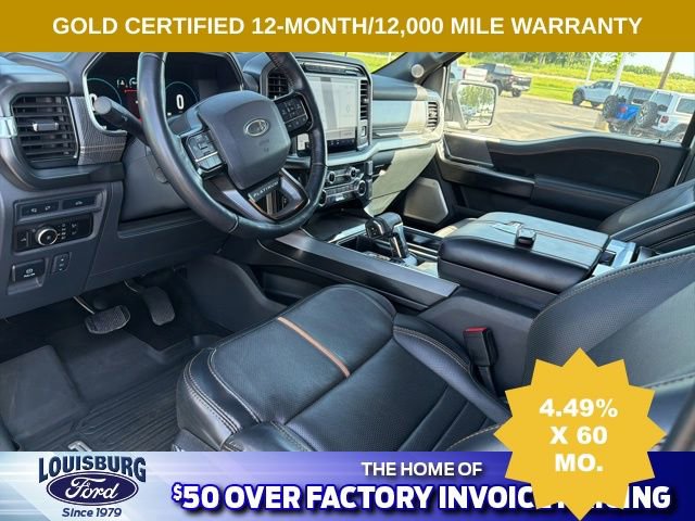 Certified 2023 Ford F150 Platinum w/ Equipment Group 701A High AWD/4WD image 7
