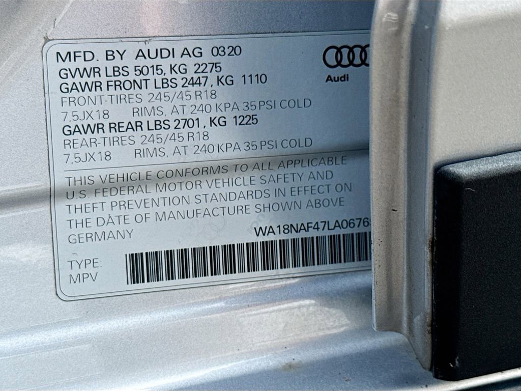 Used 2020 Audi A4 2.0T allroad Premium Plus AWD/4WD image 36