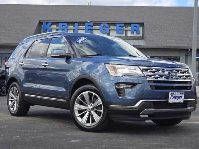 Certified 2018 Ford Explorer Limited w/ Equipment Group 301A AWD/4WD image 2