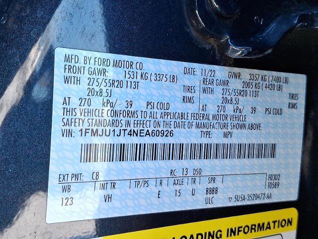 Certified 2022 Ford Expedition XLT image 28