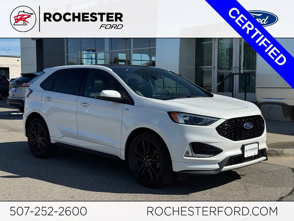 Certified 2022 Ford Edge ST-Line w/ Class II Trailer Tow Package AWD/4WD image 1
