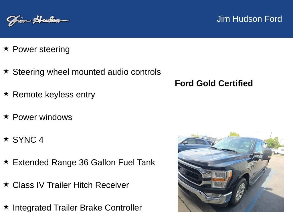Certified 2021 Ford F150 XLT w/ Max Trailer Tow Package RWD image 10