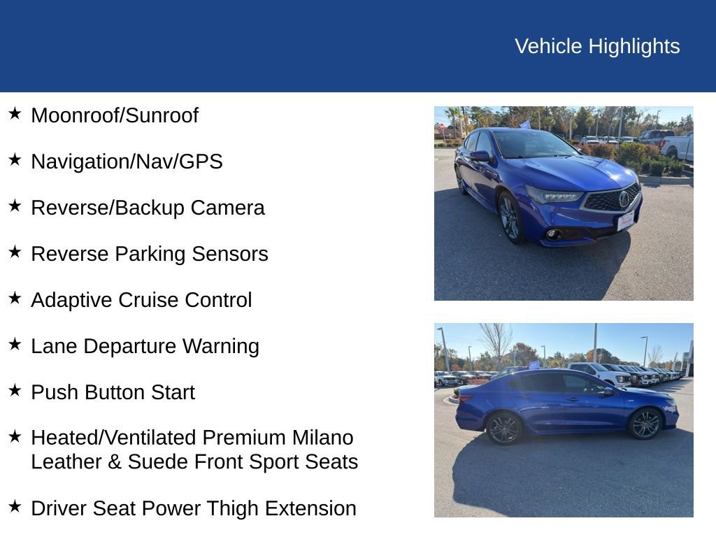 Used 2018 Acura TLX V6 w/ Technology & A-SPEC Pkg image 25