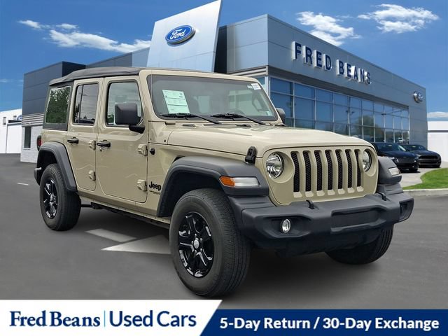 Used 2022 Jeep Wrangler Unlimited Sport AWD/4WD video 1