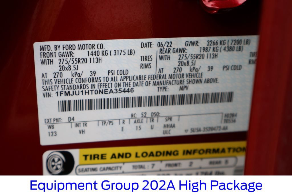 Certified 2022 Ford Expedition XLT RWD image 47