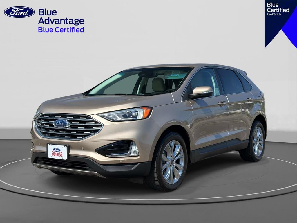 Certified 2021 Ford Edge Titanium w/ Cargo Accessory Package FWD image 1