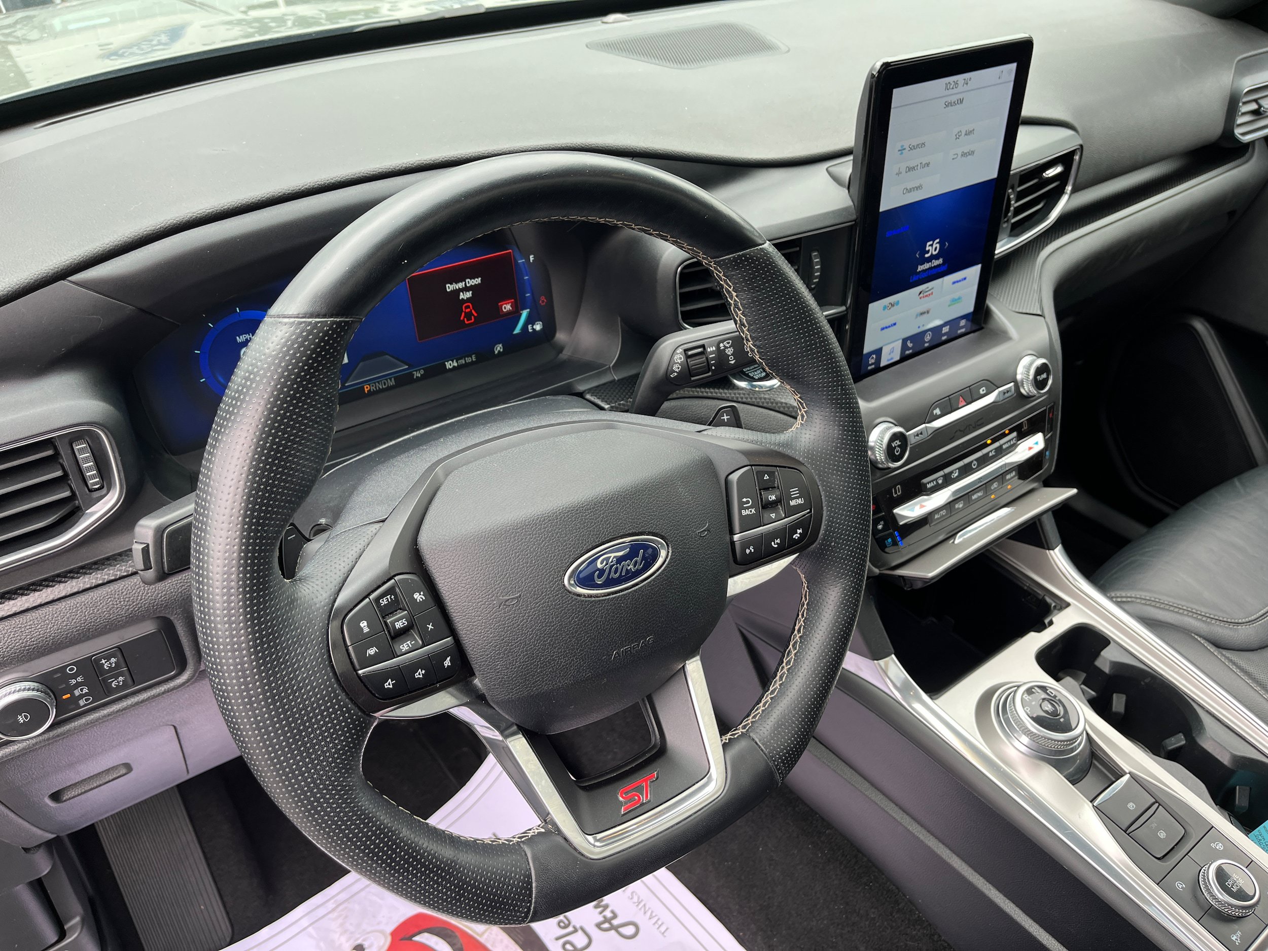 Certified 2020 Ford Explorer ST w/ Premium Technology Package AWD/4WD image 9