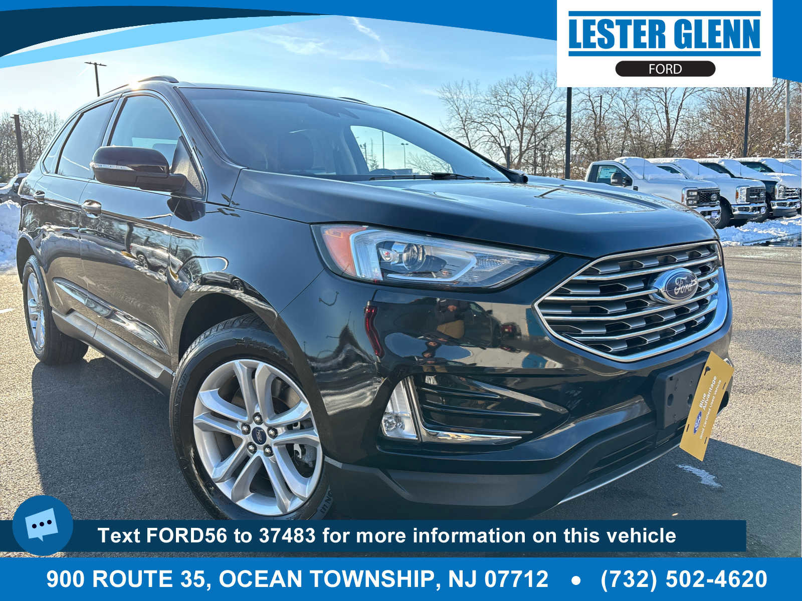 Certified 2020 Ford Edge SEL w/ Convenience Package image 1