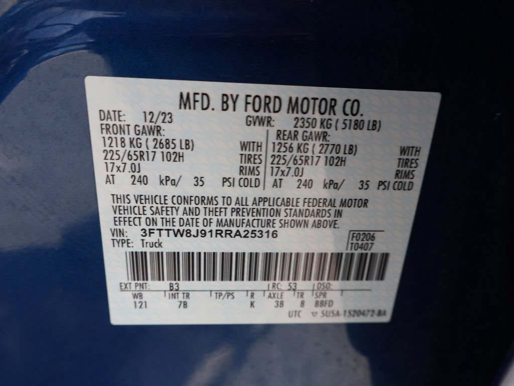 Certified 2024 Ford Maverick XLT w/ XLT Luxury Package AWD/4WD image 42