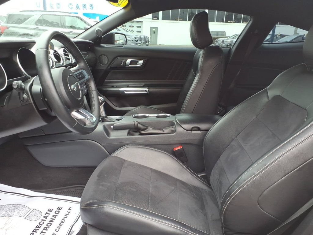 Certified 2021 Ford Mustang Premium w/ Carbon Sport Interior Package RWD image 13