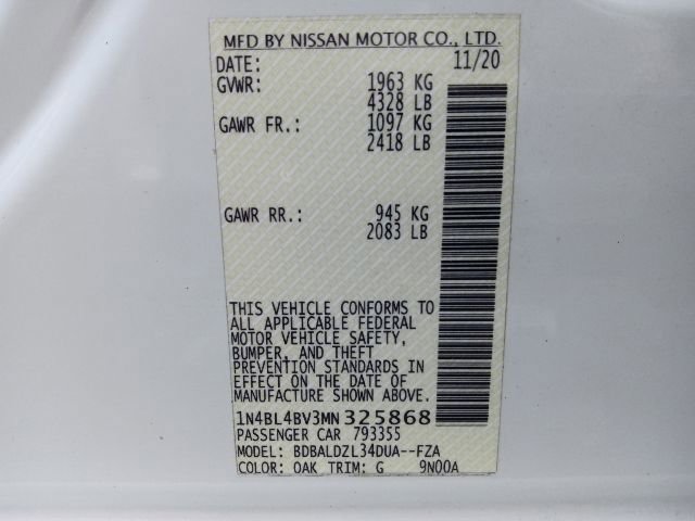 Used 2021 Nissan Altima 2.5 S w/ Driver Assist Package FWD image 33