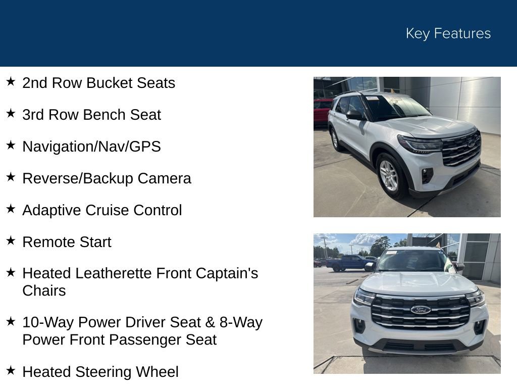 Certified 2026 Ford Explorer Active w/ Active Comfort Package RWD image 29